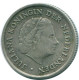 1/10 GULDEN 1966 NIEDERLÄNDISCHE ANTILLEN SILBER Koloniale Münze #NL12869.3.D.A - Antilles Néerlandaises