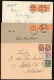 Amerik.+Brit. Zone (Bizone), 1946, 6 EF, 1(2), 5(3), Brief - Briefe U. Dokumente