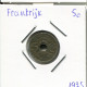 5 CENTIMES 1925 FRANKREICH FRANCE Französisch Münze #AM730.D.A - 5 Centimes