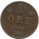 1 ORE 1902 SWEDEN Coin #AD281.2.U.A - Zweden