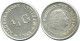 1/4 GULDEN 1962 NETHERLANDS ANTILLES SILVER Colonial Coin #NL11180.4.U.A - Niederländische Antillen