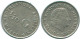 1/10 GULDEN 1970 ANTILLES NÉERLANDAISES ARGENT Colonial Pièce #NL13083.3.F.A - Netherlands Antilles