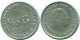 1/10 GULDEN 1966 NETHERLANDS ANTILLES SILVER Colonial Coin #NL12690.3.U.A - Netherlands Antilles