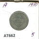 5 SCHILLING 1970 AUSTRIA Moneda #AT662.E.A - Austria