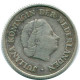 1/4 GULDEN 1954 NETHERLANDS ANTILLES SILVER Colonial Coin #NL10900.4.U.A - Netherlands Antilles