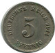5 PFENNIG 1914 F ALEMANIA Moneda GERMANY #DB180.E.A - 5 Pfennig