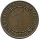 1 REICHSPFENNIG 1934 A GERMANY Coin #AE230.U.A - 1 Reichspfennig