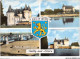 AGJP6-0513-45 - SULLY-SUR-LOIRE - Le Chateau Féodal - Le Chateau Vu De Saint-père - Vue Générale  - Sully Sur Loire