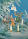 ANGELO Buon Anno Natale Vintage Cartolina CPSM #PAG935.A - Engel