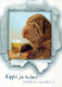 PERRO Animales Vintage Tarjeta Postal CPSM #PBQ564.A - Hunde