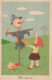 ENFANTS Scènes Paysages Vintage Carte Postale CPSMPF #PKG717.A - Scene & Paesaggi