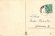 PASCUA CONEJO Vintage Tarjeta Postal CPA #PKE282.A - Pasen