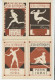 SPORTS - JEUX OLYMPIQUES PARIS 1924 - Pochette Complète De 8 Cartes : Lutte Aviron Javelot Tennis Rugby Boxe Saut Course - Jeux Olympiques