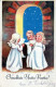 ENGEL Weihnachten Vintage Ansichtskarte Postkarte CPSMPF #PKD389.A - Anges
