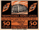 50 PFENNIG 1922 Stadt LEIPZIG Saxony UNC DEUTSCHLAND Notgeld Banknote #PB401 - Lokale Ausgaben