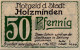 50 PFENNIG 1922 Stadt HOLZMINDEN Brunswick DEUTSCHLAND Notgeld Banknote #PG398 - Lokale Ausgaben