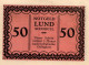 50 PFENNIG 1921/22 LUND-SCHOBÜLL SCHLESWIG HOLSTEIN UNC DEUTSCHLAND #PC669 - Lokale Ausgaben