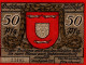 50 PFENNIG 1921 Stadt WESEL Rhine UNC DEUTSCHLAND Notgeld Banknote #PH602 - Lokale Ausgaben