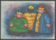 CHRISTMAS Gift POSTCARD For Stamp Collectors Subscriber RRR Three Kings Jesus Mary 1999 Hungary FILAPOSTA FDC Postmark - Christmas