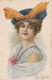 Delcampe - KÜNSTLER / Artist - JAN MARCOS, Complete Set # 2037, Glamour, Beautiful Wifes With Hats - Autres & Non Classés