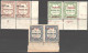 JORDAN PALESTINE - PAIR  STAMPS INVERTED POSTAGE DUE OVP VR - NO S.G ( PD21a+PD25a+PD27a) - Jordanien