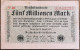 Billet Allemagne 5 Millions Mark 1 - 10 - 1923 / Reichsbanknote / 5.000.000 Mark - 5 Millionen Mark