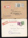 Amerik.+Brit. Zone (Bizone), 1945, 32 + 2 - 31 + 15 U.a., Brief - Lettres & Documents