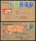 Amerik.+Brit. Zone (Bizone), 1946, 32 U.a., Brief - Briefe U. Dokumente