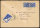 Bizone Flugpost-Zulassungsmarke, 1948, 48 II (2) + FZ 1, Brief - Covers & Documents