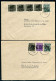 Amerik.+Brit. Zone (Bizone), 1948, 36 I (2) + 39 II (2) U.a., Brief - Covers & Documents