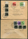 Amerik.+Brit. Zone (Bizone), 1948, 36 I (2) + 39 II (2) U.a., Brief - Storia Postale