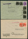 Amerik.+Brit. Zone (Bizone), 1948, 38 I(2) - 38 II(2) U.a., Brief - Covers & Documents