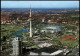 München Luftbild  MitOlypiaturm (290 M) BMW-Hochhaus 1988  Sonderstempel - Muenchen