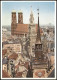Ansichtskarte München Stadt Panorama Mit Rathaus Und Frauenkirche 1956 - Muenchen
