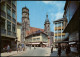 Ansichtskarte Stuttgart Stiftskirche, Straße - Geschäfte 1969 - Stuttgart