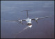 Ansichtskarte  HAMBURG Airlines Boeing DHC 8-100 Flugzeug 1985 - 1946-....: Modern Tijdperk