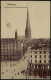 Ansichtskarte Hamburg Bergstrasse Und Petrikirche 1909 - Andere & Zonder Classificatie