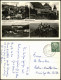 Balingen Mehrbild-AK Mit Burg, Schloss Wasserturm Schwimmbad 1958 - Balingen