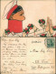 Ansichtskarte  Militär Scherzkarte Soldat Bekammt Rote Rosen 1907 - Humor
