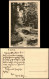 Ansichtskarte Klotzsche-Dresden Brücke Am Wasserfall 1912 - Dresden