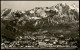 Ansichtskarte Garmisch-Partenkirchen Gesamtansicht Mit Bergpanorama 1960 - Garmisch-Partenkirchen
