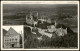 Hechingen Burg Hohenzollern Blick Auf Hechingen V. Flugzeug Aus 1950 - Hechingen