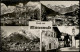 Ansichtskarte Mittenwald Mehrbildkarte Mit 4 Ortsansichten 1955 - Mittenwald