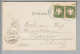 DE Rh.Pf. Ludwigshafen 1900-05-04 Litho Chr. Zebert - Ludwigshafen