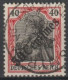 1908 - TURQUIE BUREAU ALLEMAND - YVERT N°55 OBLITERATION SMYRNE 1913 - COTE = 75 EUR - Turkse Rijk (kantoren)