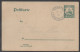 KIAUTSCHOU - CHINA / 1908 STEMPEL AUF P5 GSK  (ref 7952) - Kiaochow