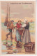 CHROMOS - CHROMO - CHOCOLAT LOMBART -  THEME PPECHE A LA MER -  TRANSPORT DU POISSON - Lombart