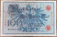 Billet Allemagne 100 Mark 7 - 2 - 1908 / Reichsbanknote / Rouge - 100 Mark