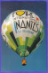 Carte Postale 44. Nantes Foire Internationale  Ballon Dirigeable Mongolfière Au Parc De La Beaujoire   Très Beau Plan - Nantes