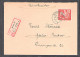 DDR., R-Fernbrief Mit EF. Mi.-Nr. 272 ( Marke Aus Block 7), AK-St. - Storia Postale